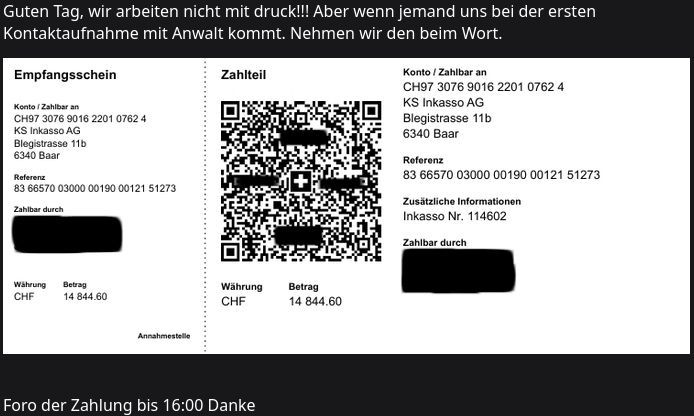 Inkasso Profis Schweiz